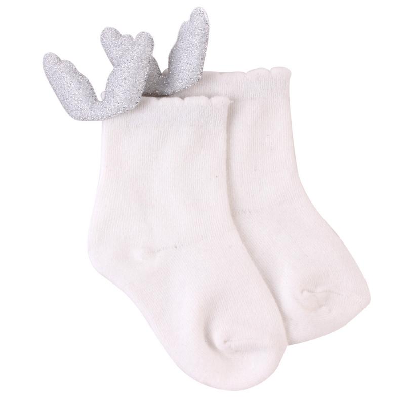 1Pair Cute Angel Soft Cotton Baby Socks Newborn Infant Girls Boys Socks Baby Clothes Accessories