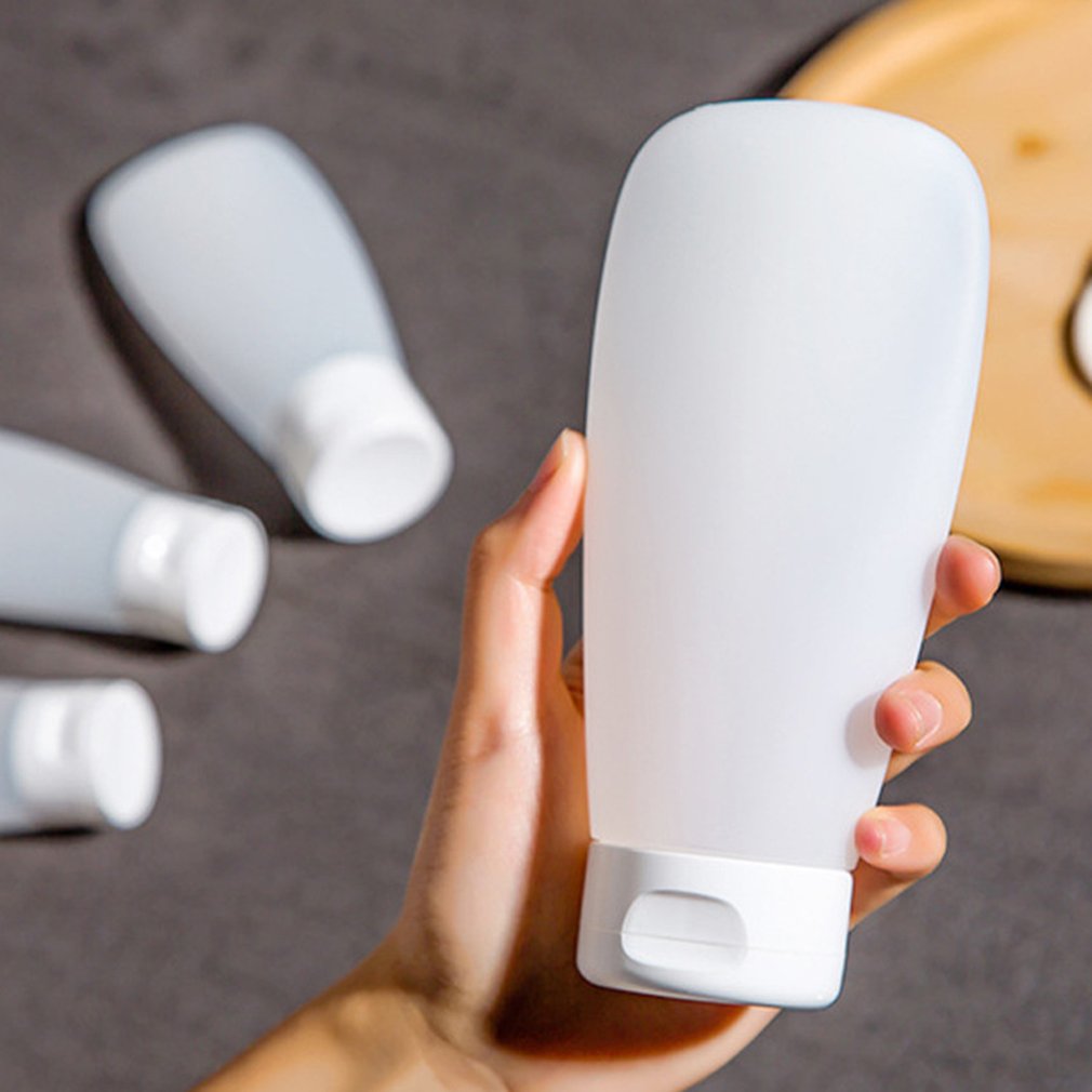 Hand Sanitizer Silicone Travel Bottles Portable Packaging Bottles Durable Tubes Inverted Squeeze Bottle