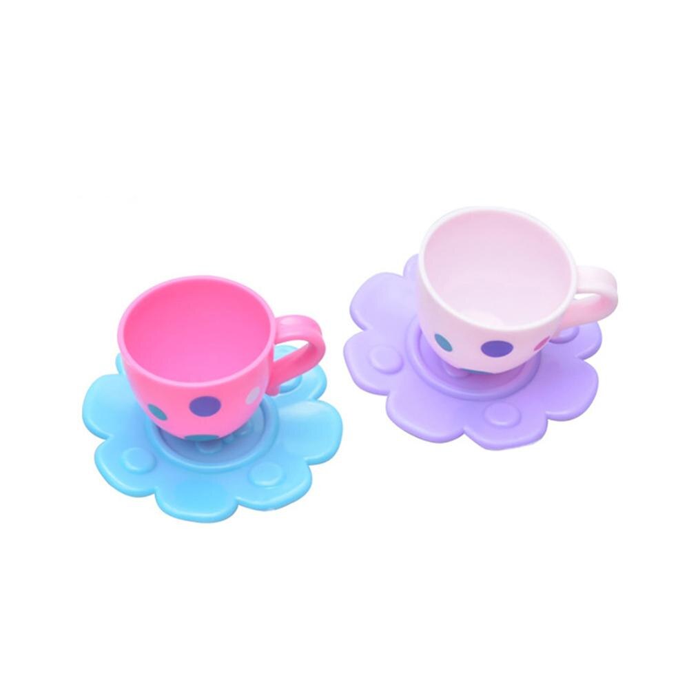 16Pcs Simulation Children Tea Party Teapot Cup Pretend Play Kitchen Toy Set Doll House Education Toy for Girl Kid