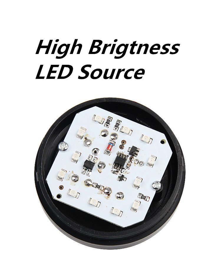 4 farger lte -5061 signal varsellys vanntett 220v indikatorlys led lampe lite blinkende lys trygghetsalarm