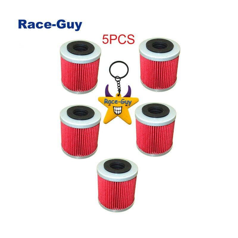 Oil Filter For Aprilia 874081 9150166 SXV RXV RS4 Tuono Husqvarna 8000B0953 TXC450 Derbi Terra Adventure 4T 125 Mulhacen GPR: 5 Pieces