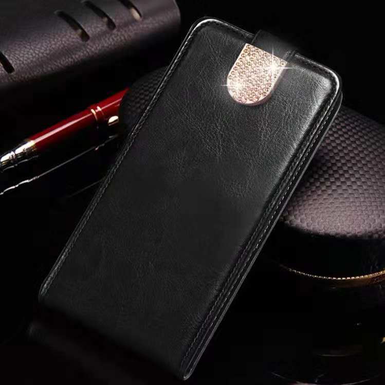 Luxury PU Leather Flip Case For Xiaomi Redmi 7A Case Wallet Cover For Xiaomi Redmi 7 A 16GB 32GB 64GB Case Coque: Redmi 7 / Black With diamond