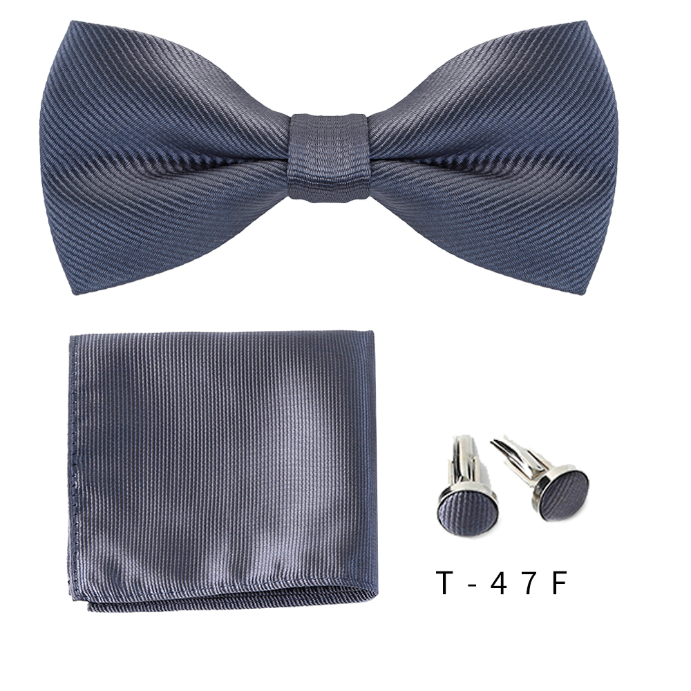 DQT Papillon Uomo In Twill Tinta Unita: Pre-annodato Con Gancetto Regolabile, Eleganza Per Matrimoni E Cerimonie