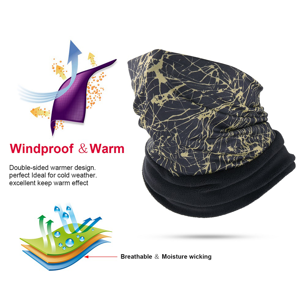 Zima motocykl kominiarka pół osłona na twarz rowerzysta motocross Moto wiatroszczelna chustka na głowę narciarstwo kolarstwo Bandana ucha ciepła maska tarcza