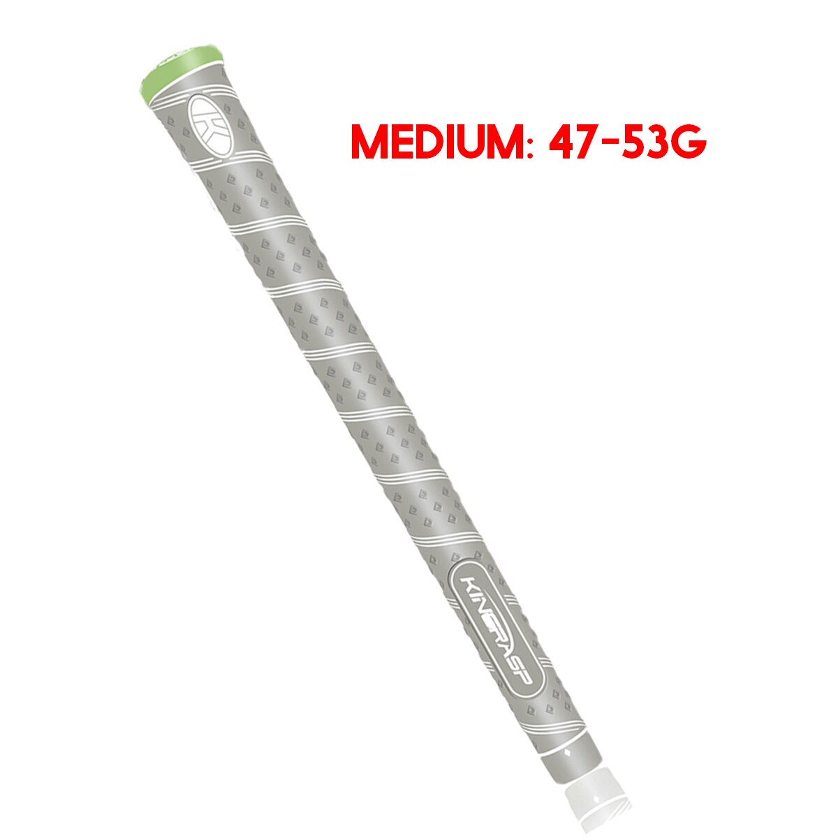 nouveaux Clubs de Golf Grip Standard/moyen Golf Putter Grip caoutchouc Golf Grip antidérapant Golf Grip 5 couleurs au choix 1 pièce: white Medium