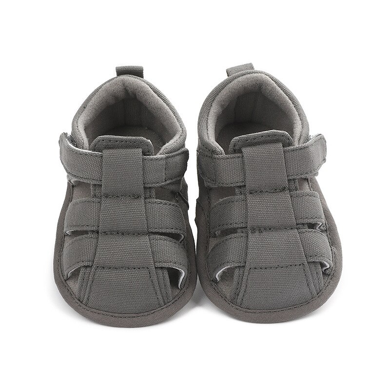 Canvas ademende baby sandalen schoenen zachte zool baby antislip sandalen jongens schoenen