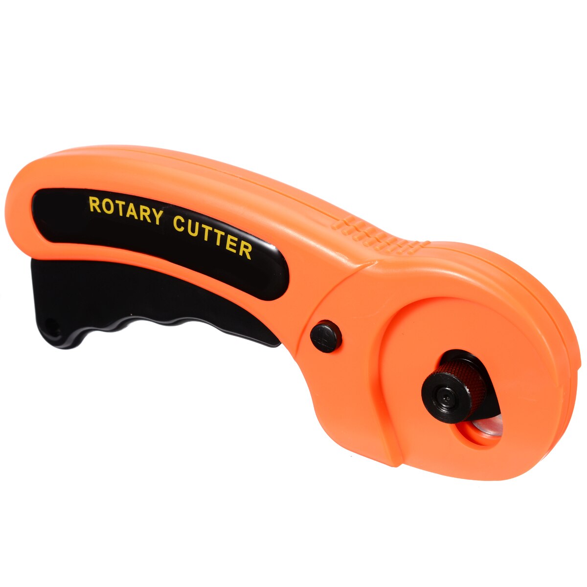 1pc Plastic Orange Rotary Cutter 45mm Blades Sewing Quilters Fabric Cutting Tool For Leather Plastic Paper Cloth Cutter