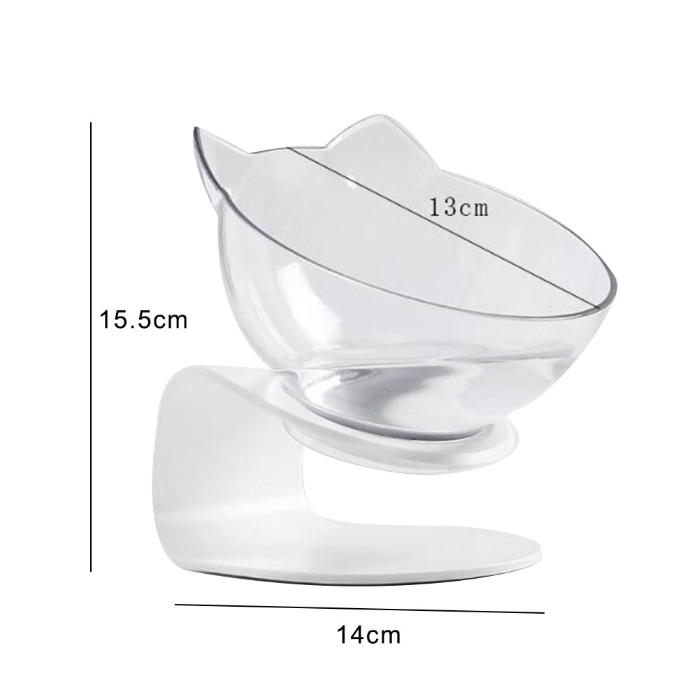 Mangeoires pour chat bol d'alimentation pour chat Gog fournitures pour animaux de compagnie bols à eau pour chiens avec support surélevé pour chats Double bol 2pneu1