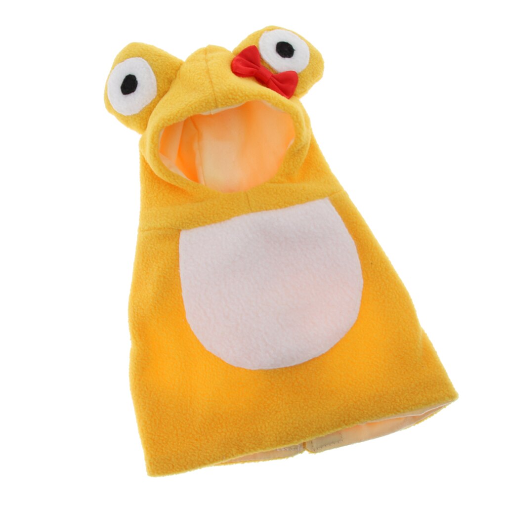 Bird Parrot Winter Coat Warm Hooded Clothes Apparel Party Costume: XL 