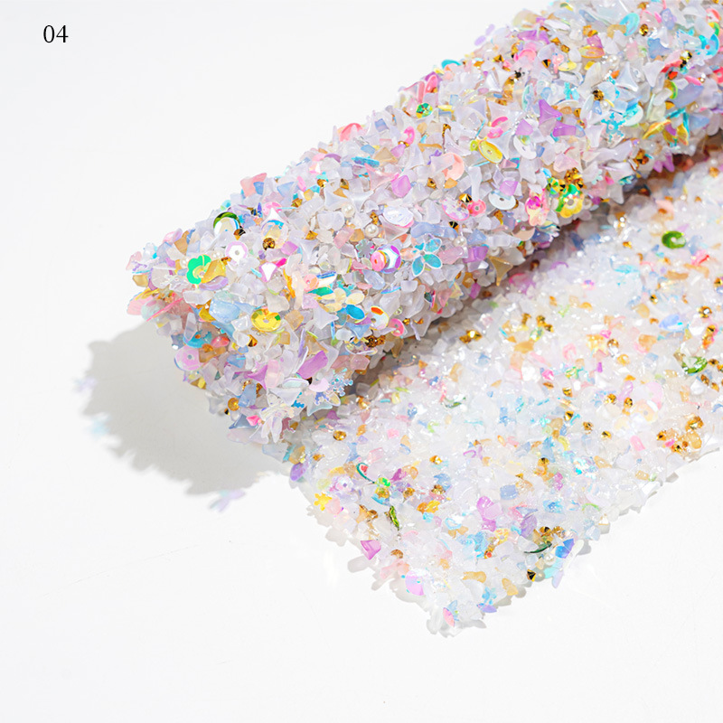 ANGNYA Diamond Sequins Nail Art Table Mat Practice Display Hand Pillow Cushion Wrist Rest Foldable Pad Manicure Tools: 4