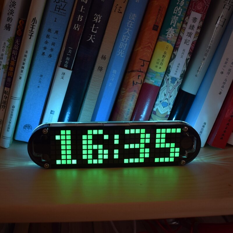 DS3231 Multifunction Alarm Clock LED Dot Matrix Animation Effects DIY Kit