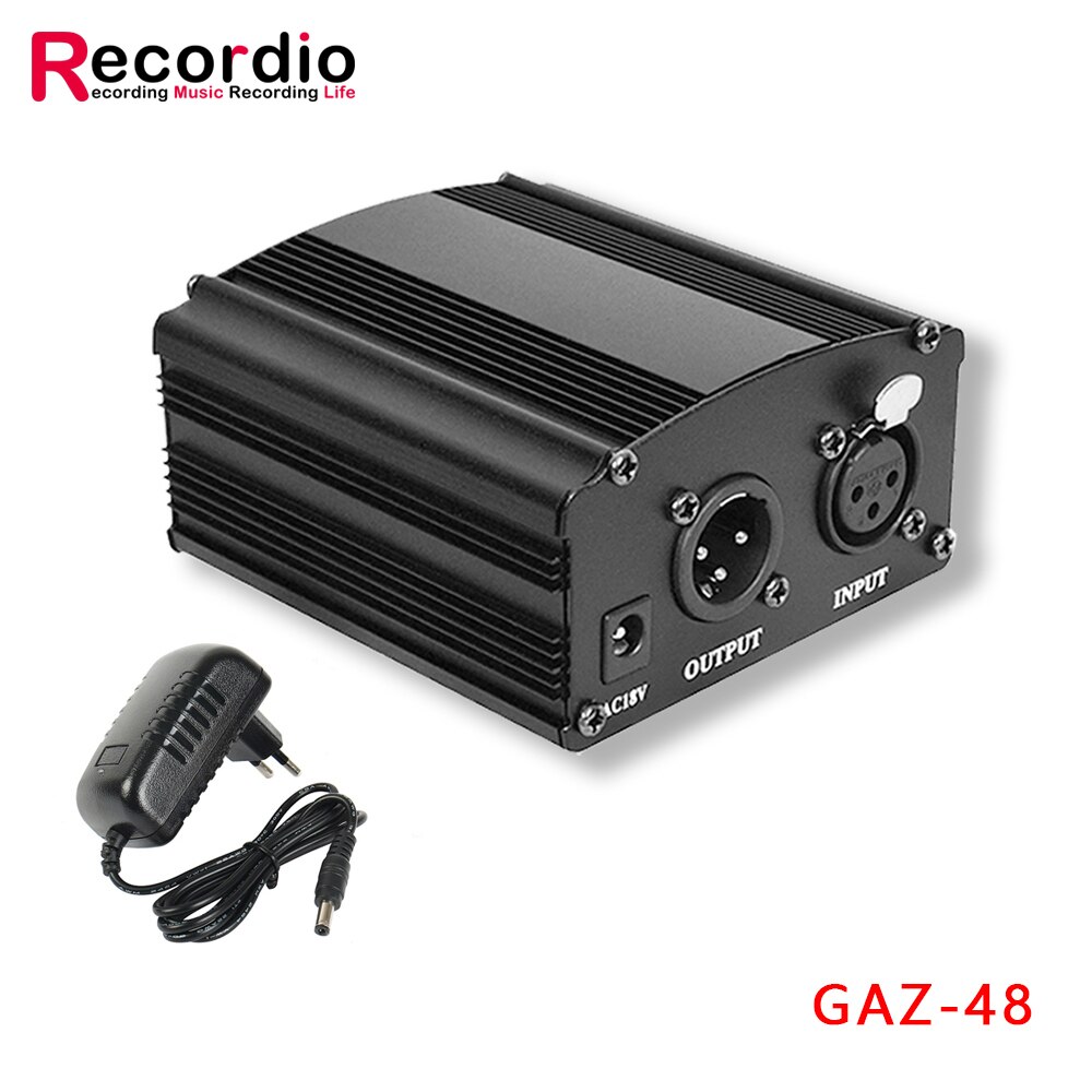 Rifornimento professionale 12V di potere fantasma di nuovo stile di GAZ-48 per potere del microfono dello studio del condensatore: GAZ-48