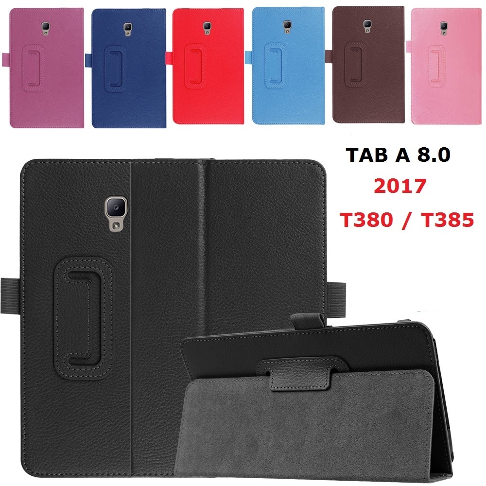 Magnetische Stand Coque Voor Samsung Galaxy Tab Een 8.0 SM-T380 T385 Case Smart Pu Lederen Auto-Slaap Voor samsung T380 T385 Case
