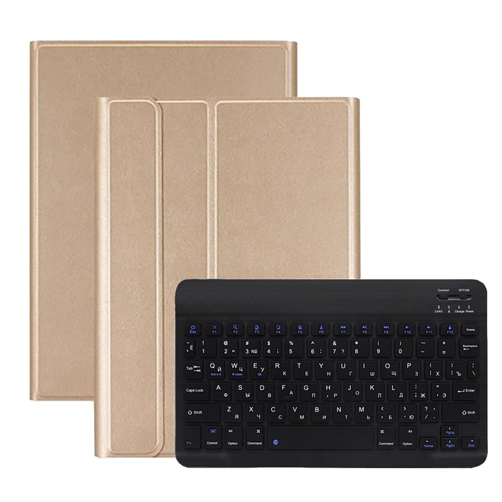 Funda para teclado inalámbrico retroiluminado, para Lenovo Tab M10 FHD Plus 10,3 tb-x606f TB-X606X, Funda tipo libro con soporte para tableta: C For M10 Plus