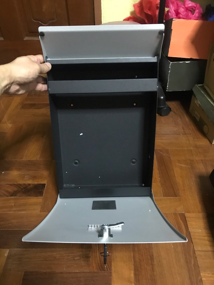 Wall Mounted Outdoor Street Mailbox Stainless Steel Mail Box Apartment Home Garden Letterbox Vertical Locking Post Mailboxes