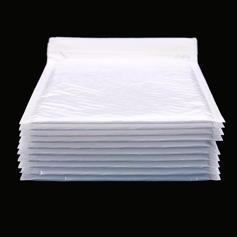 Office Stationery Paper (18 * 23cm + 3.5cm) 10 Pieces / White Envelope Paper Bubble Bag Foam Collision Postage Bag
