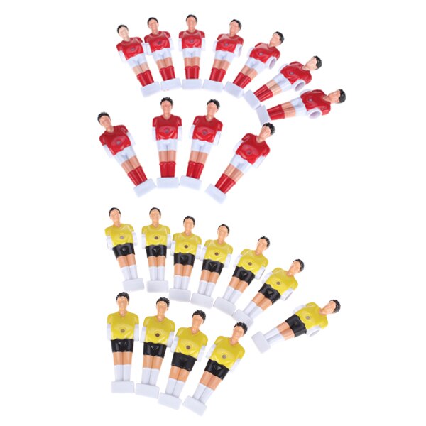 Lot de 22 pièces de rechange pour joueur de baby-foot pour hommes convient à la Table de baby-foot Standard-matériau plastique dur de luxe