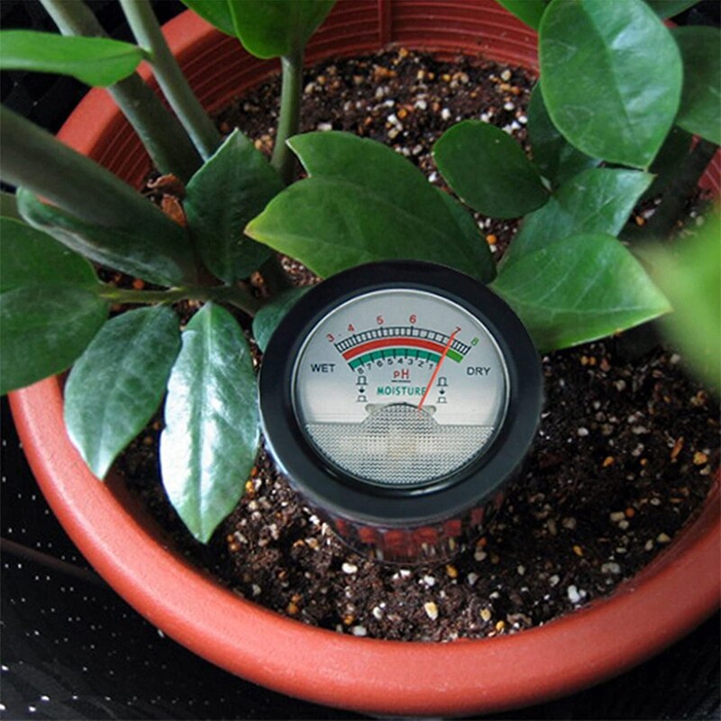 Soil PH &amp; Moisture Tester Meter With Long Electrode Probe Waterproof Soil Tester Kit Tools For Indoor &amp; Outdoor