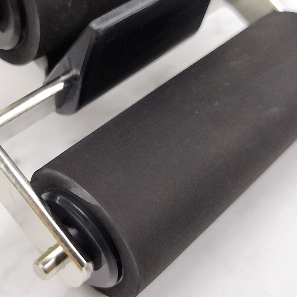5cm bläck färg rulle anti-slip plast handtag gummi brayer utskrift hantverk projekt verktyg