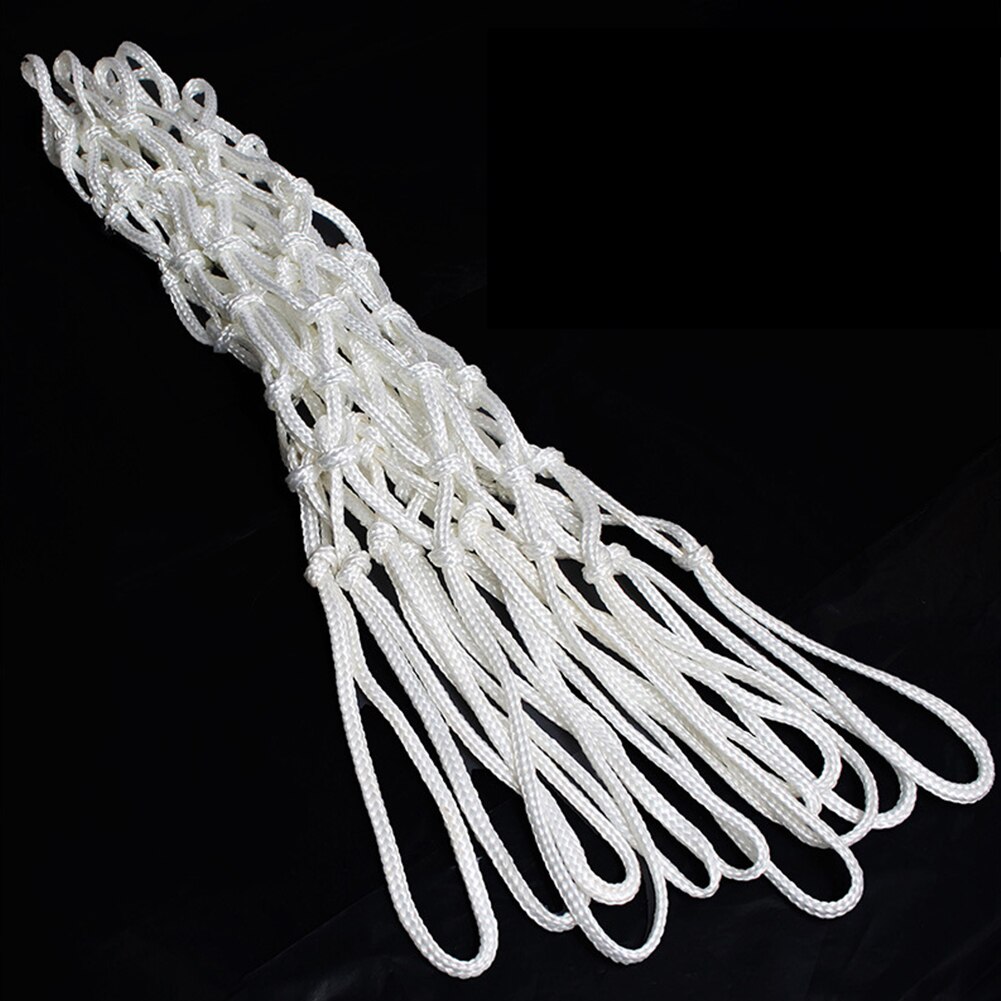 Thicken Nylon Braided Mesh Net Outdoor Basketball Rack Equipment Basketball Hoop Nylon Standard Basketball Hoop Net