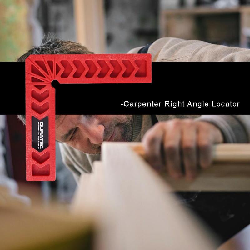 DURATEC 90 degrés pince à Angle droit l-carré support règle pince à bois