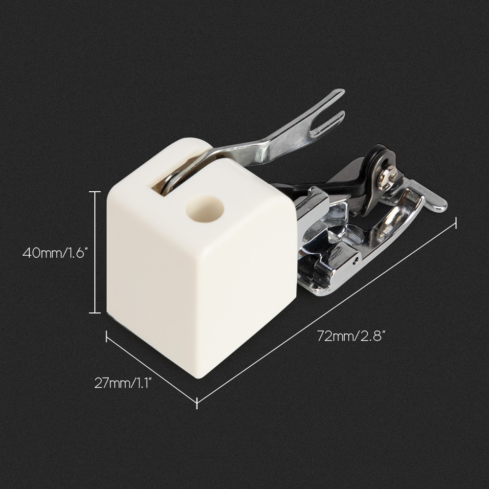 1Pcs Naaimachine Naaivoet Druk Voeten Voor Brother Singer Huishoudelijke Naaimachine Onderdelen Side Cutter Overlock Naaivoet