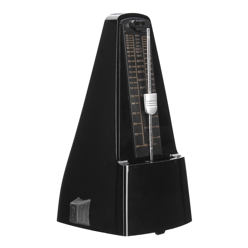 Retro Piano Mechanical Metronome Antique Metronome Pendulum Mecanico Wood Color For Universal Piano Guitar Violin Musical Instru