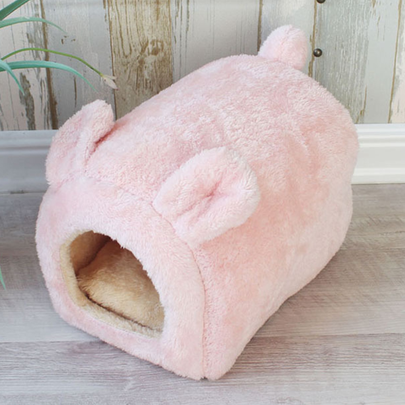 Petit chien maison chat grotte lit Teddy Chihuahua chenil épaissir chiot nid bouledogue yourte pour animaux de compagnie tente petit Animal lit avec tapis: 1 / 30X25X23cm