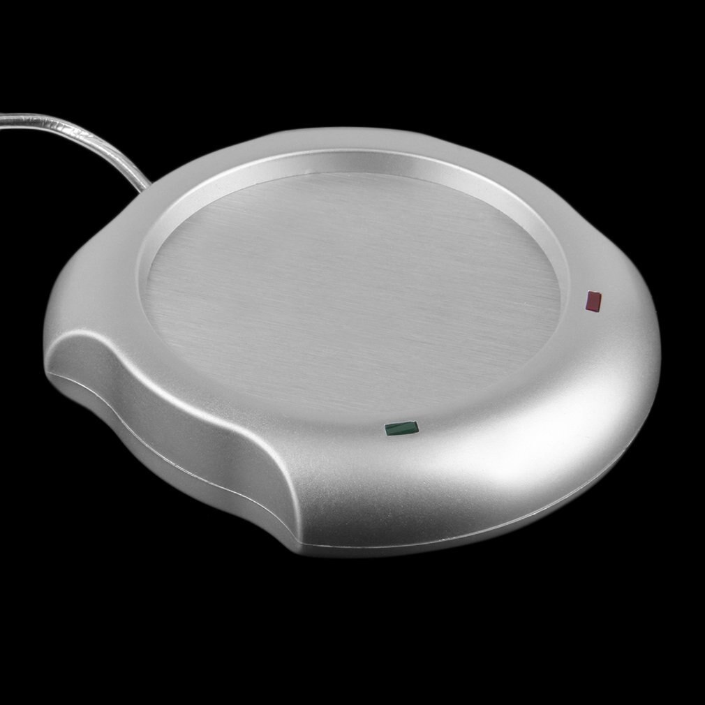 Posavasos eléctrico multifuncional para el hogar, estera para taza de café con aislamiento térmico USB a la , Accesorio de oficina