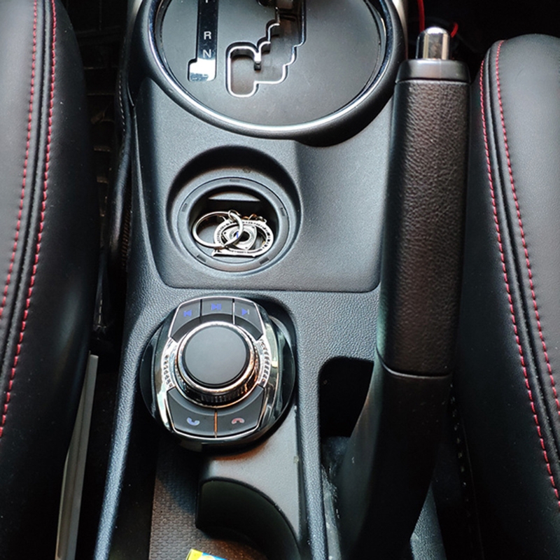 Universele Auto Draadloze Stuurbediening Knop Met Led Licht 8-Key Functies Voor Auto-Android Navi Speler auto