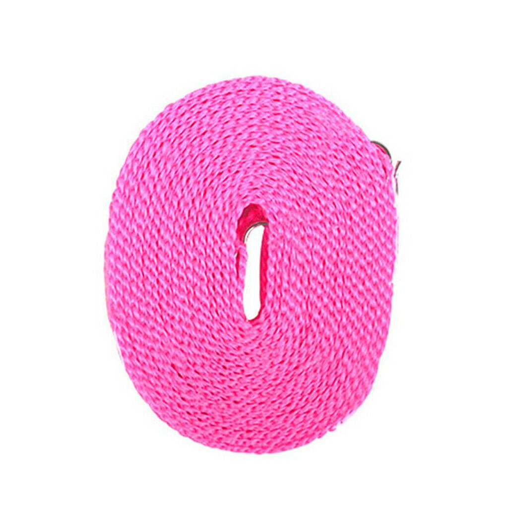 Nylon Hanging Rope Windproof Drying Rope Clothes Hangers Plastic Non-slip Clothes Hangers Rope Clothesline Washing Lines#30: C