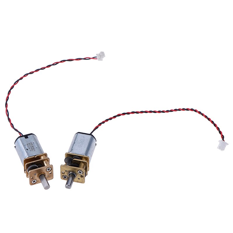 1Pcs Staal Gear Dc 3V-6V 5V 55Rpm Reductie Versnellingsbak Trage Snelheid micro N20 Full Metal Gear Motor