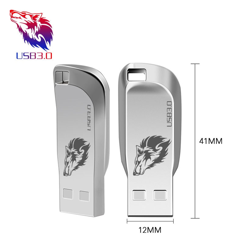 Edelstahl USB 3,0 pen drive 256gb 128gb usb-stick 16gb 32gb 64gb-stick usb stick mit keychain-Stick