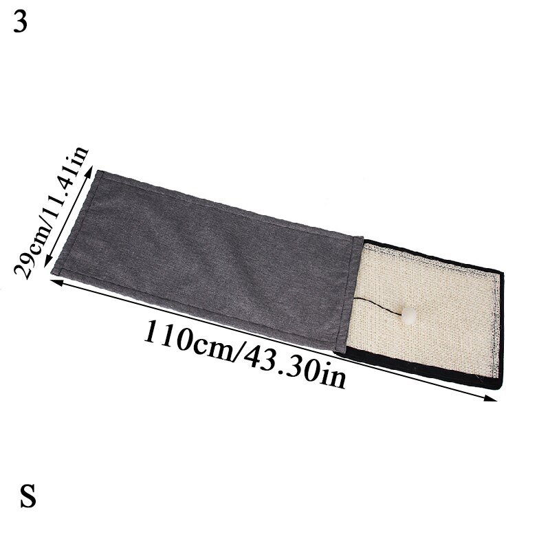 Haustier Möbel für Katzen kratzen Gremium Natürliche Sisal Schutz Möbel Stuhl Schutz Pad Baumwolle Katze Spielzeug Sofa Kratzen Post: 3 / M