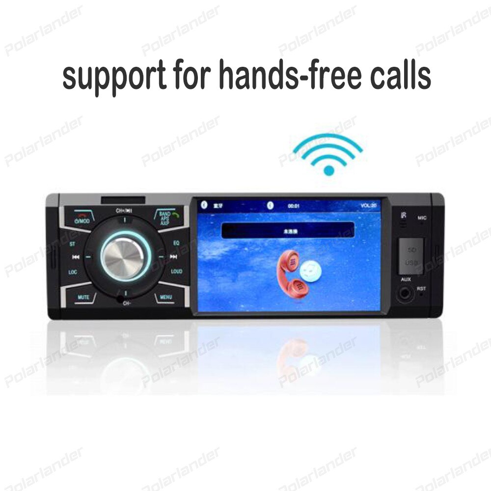 4 inch Car Mp5 MP4 Player stereo radio Bluetooth aux in USB SD Card video Player support rear view camera with Remote Control