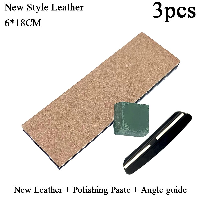 Knife Polishing Sharpener Sharpening Stone Leather Honing Strop Compound Grinding Knife Paste Polishing Paste Sharpening Tool: I