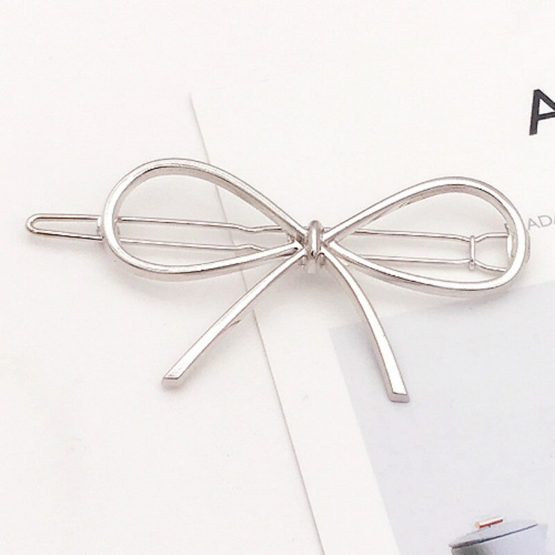 1pcs Knot Hair Pins Kid Girl Baby Butterfly Clips Woman Girl's Styling Holding Tools Section Claw Clamps Pro Salon Accessories