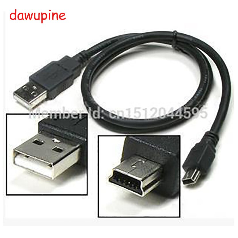 Mini USB Kabel Data Sync Charger Cable 0.5 m 1 m 2 m 5 m lengte voor mp3 mp4 oortelefoon mobilephone mini speaker etc.