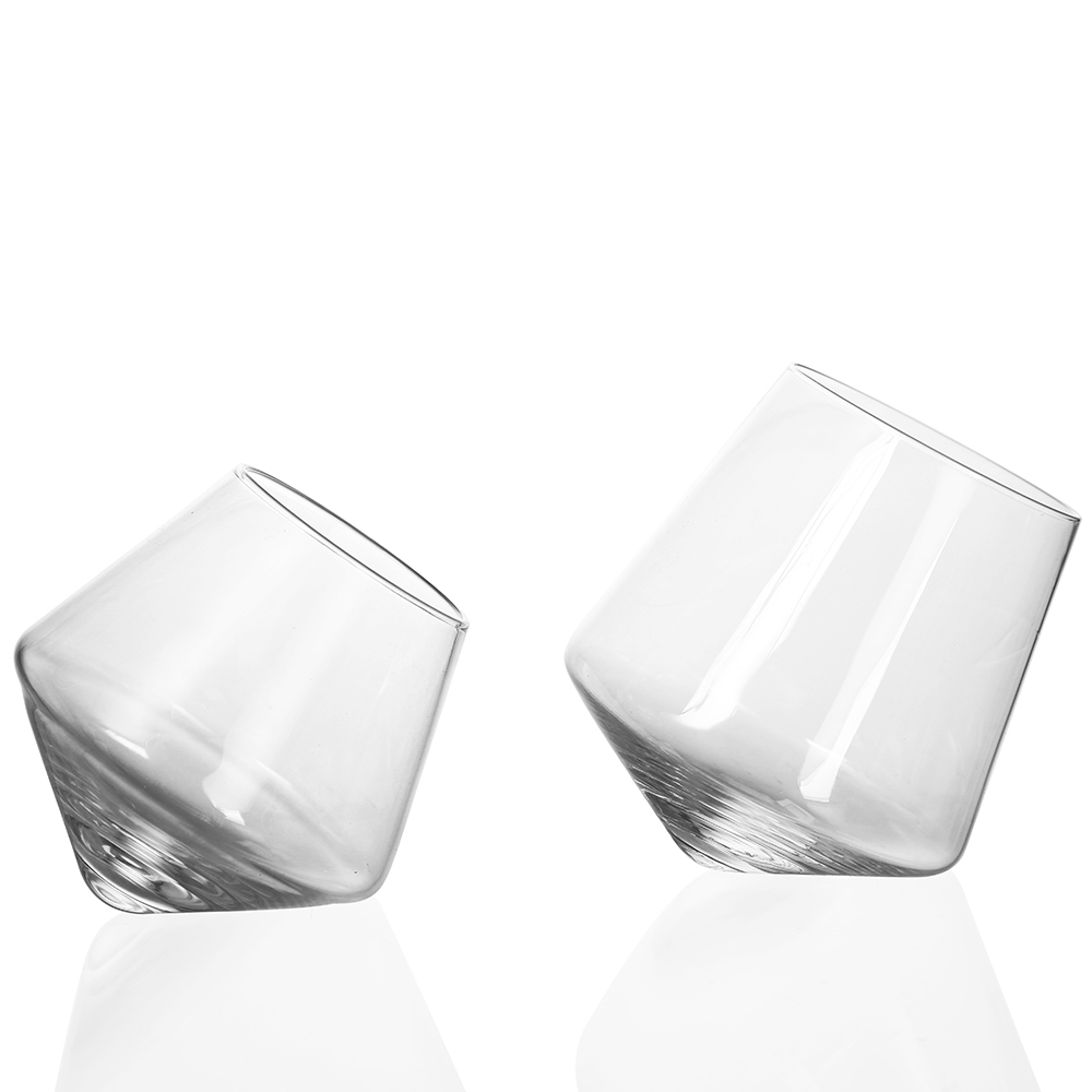 Krystall whiskyglas ultraklar snurreplate vin karaffel hurtig epacket vin burgunder whisky øl drikker hjemmebar fest 300ml