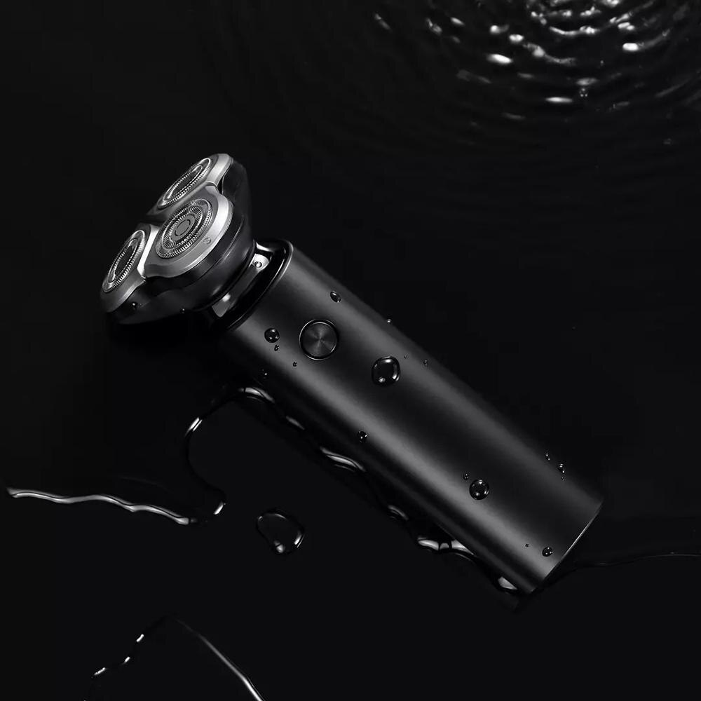 NEUE XIAOMI MIJIA Elektrische Rasierer S500 S500C Waschbar Tragbare Männer Clever Rasiermesser 3 Kopf Rasieren LED Digital Anzeige Für junge