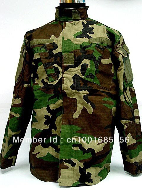British woodland Camo AT AT FG ACU Digital Camo BDU Uniform Shirt Pants