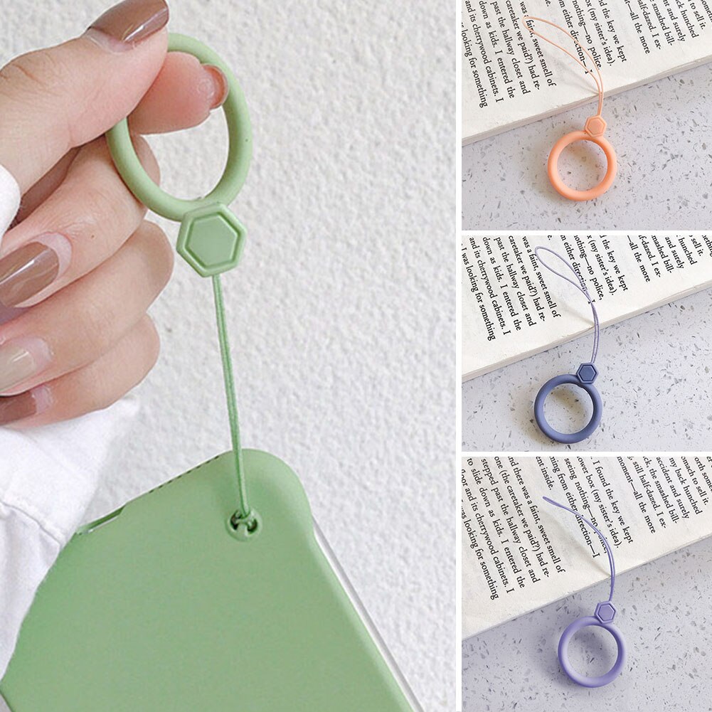 1Pc Universale anti-perso Anello di Cordino Cinghia di Supporto per il Telefono mobile USB Disk Chiavi anti-perso Portatile decorazione del telefono Cordicella Del Telefono