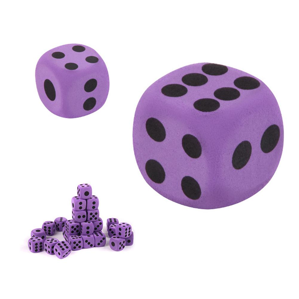 1Pcs Foam Dice EVA Foam Dice 6 Sided 3.8CM Outdoor Party Funny Playing Table Board Game Dice Children Toys