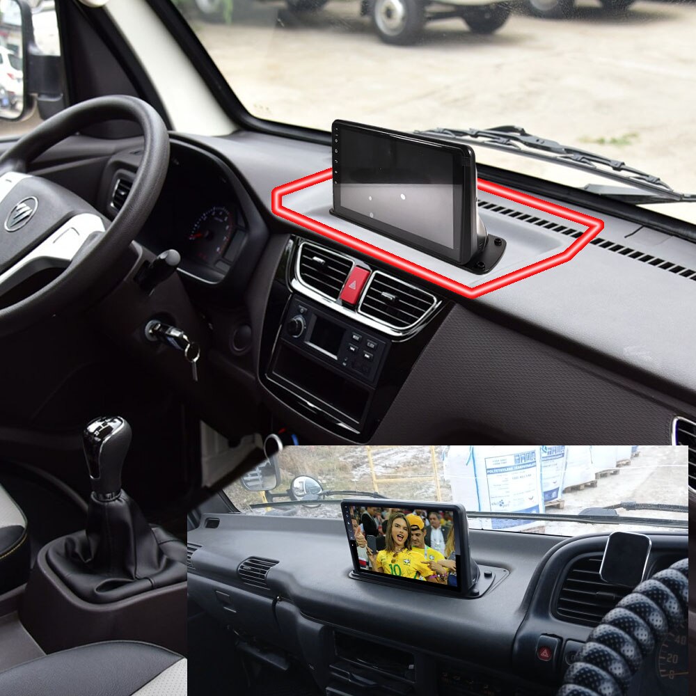 Auto 9 Zoll Android-Spieler-Tafel Rahmen Für Lkw Bus touren Auto Große fahrzeug oder spezielle fahrzeug Rahmen Universal- Energie kabel ISO