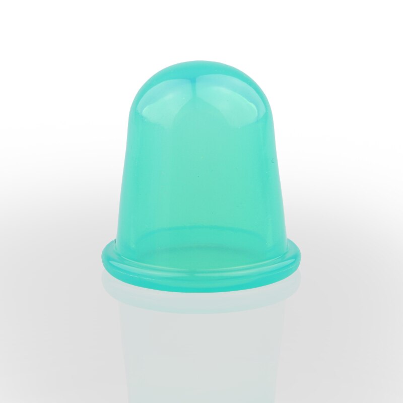 * tcare 2 stk/lot body cupping kopper anti cellulitt vakuum silikon massasje avslapning kopping kopper ansikt og rygg helsepleie