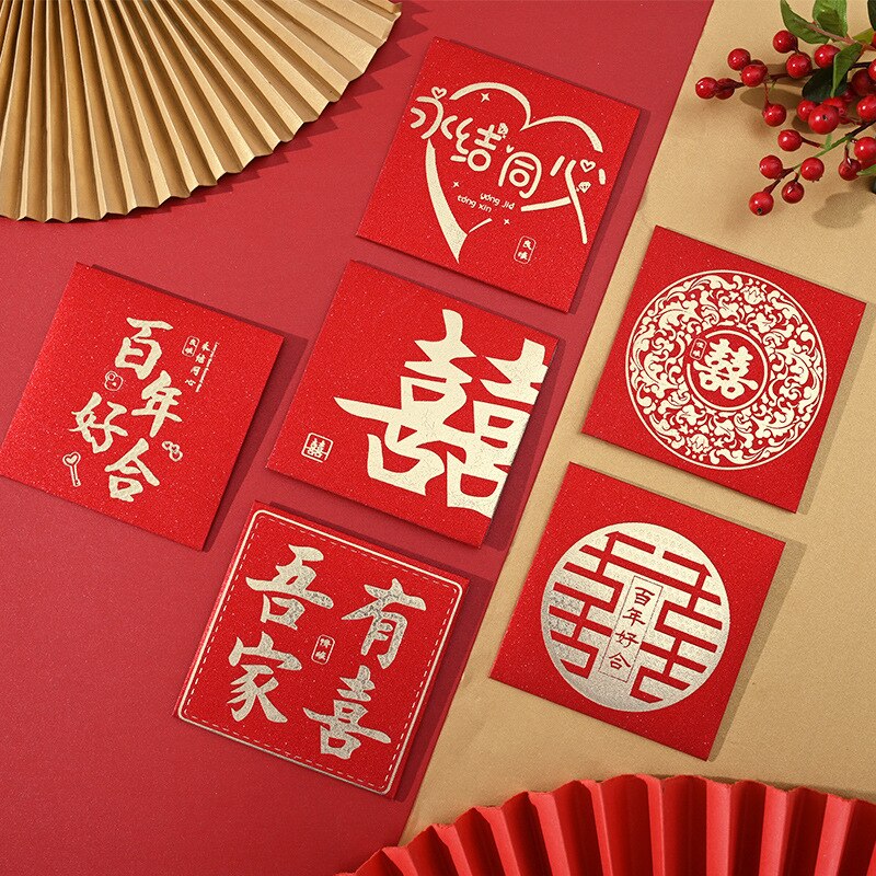 Guochao Geburtstag rot Paket Mini Persönlichkeit Kreative Neue Jahr Tiger HongBao China Schließen Der Tür Zu Empfangen Hochzeit EIN: HunLi-A