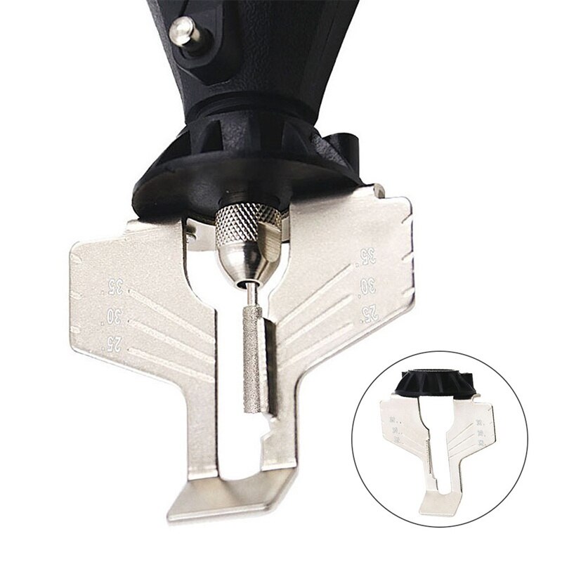 Chainsaw Sharpening Kit Rotary Sharpener Tool Chain Machine Kit Saw Blade Sharpener Guide Drill Adapter Head