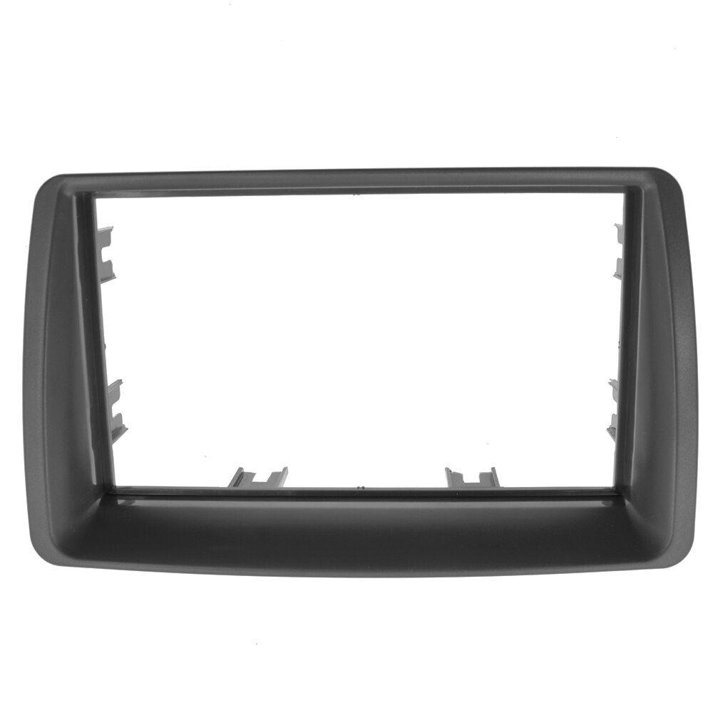 Doble Din Car Radio Fascia para 2003 FIAT PANDA Autostereo adaptador instalación Kit de marco ajustable Panel