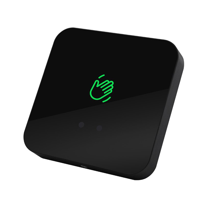 Time Delay Thin Infrared No Touch Exit Push Button Release Switch Opener NO COM NC LED Light For Door Access Control System