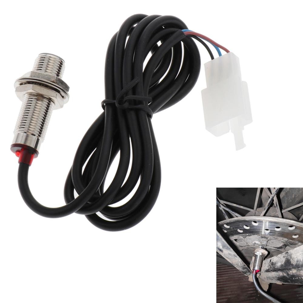 12V Universal Motorcycle Speedometer/Digital Odometer Sensor Cable Wire 85cm For Honda Yamaha Suzuki Harley 3 Pin